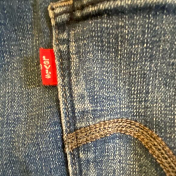Levi's Dark Blue 515™ Capri Jeans - Picture 4 of 8